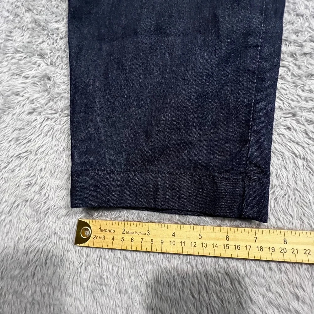 St John's Bay Capri Pants‎ Blue Casual Beach Women's 8 31x19